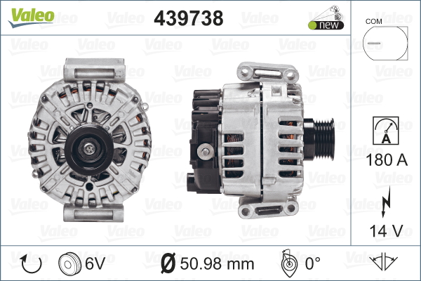 Laturi VALEO 439738