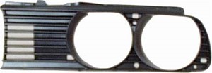 Jäähdyttimen säleikkö, Oikea, BMW 3 [E30], 3 Cabriolet [E30], 3 Touring [E30], 51 13 1 876 092