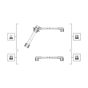 Sytytysjohtosarja, MAZDA 323 C IV, 323 C V, 323 F IV, 323 F V, 323 S IV, 323 S V, MX-5 I, MX-5 II