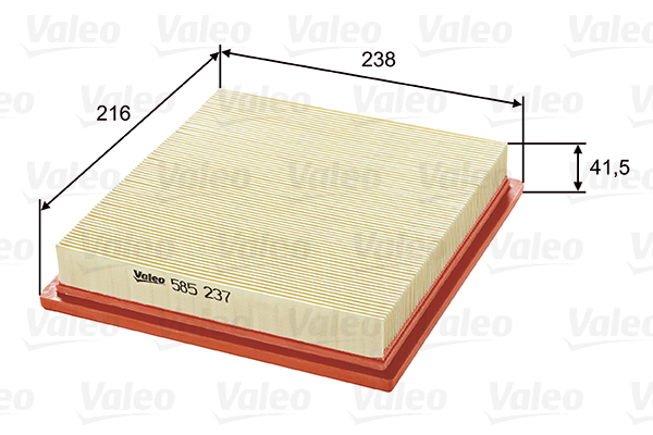 Ilmansuodatin VALEO 585237