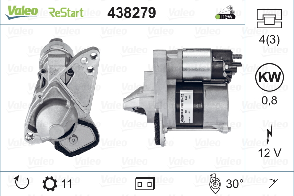 Startteri VALEO 438279