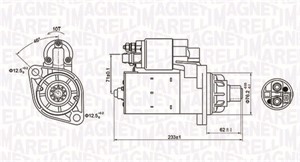 Käynnistin, AUDI TT, TT Roadster, SEAT ALHAMBRA, LEON, SKODA OCTAVIA I, OCTAVIA Combi I, 02M911023