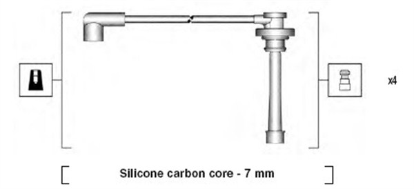 Sytytysjohtosarja MAGNETI MARELLI 941285030866