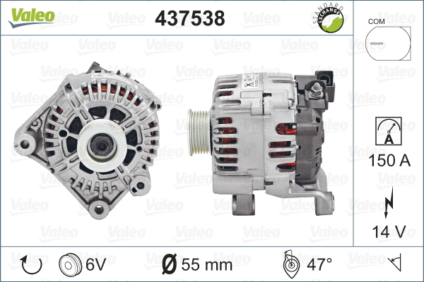 Laturi VALEO 437538