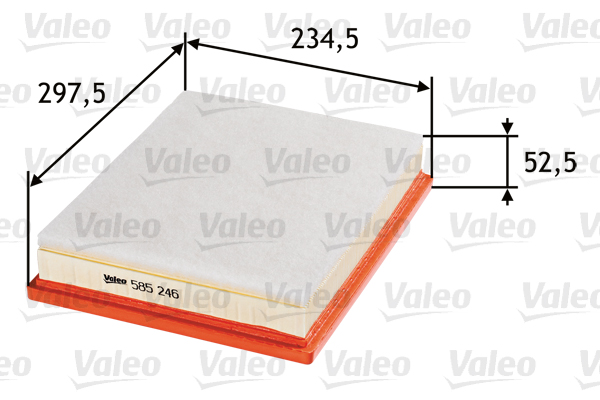 Ilmansuodatin VALEO 585246
