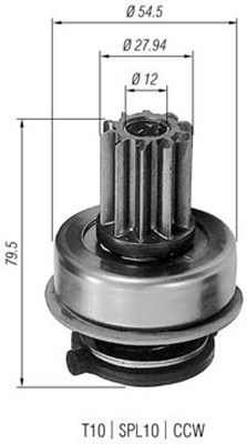 Hammaspyörä, käynnistys MAGNETI MARELLI 940113020199