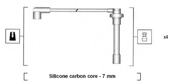 Sytytysjohtosarja MAGNETI MARELLI 941315060893