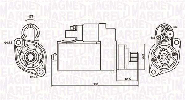 Startteri MAGNETI MARELLI 063721405010
