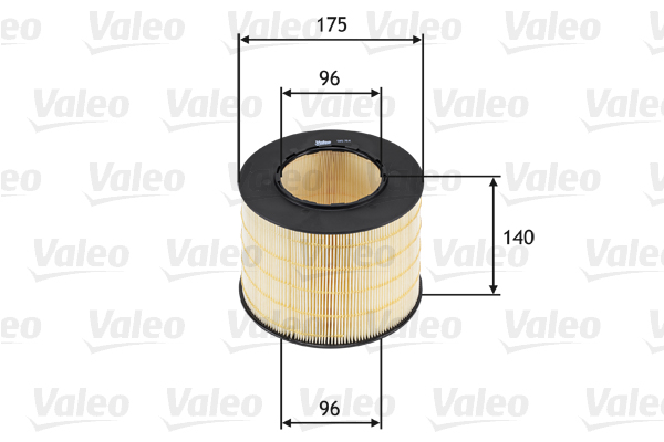 Ilmansuodatin VALEO 585714