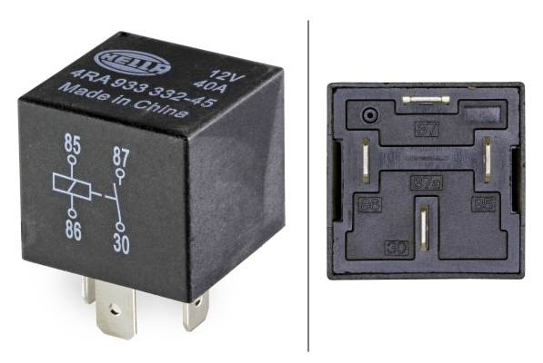 Rele, työvirta HELLA 4RA 933 332-451