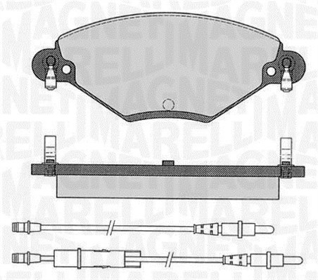 Jarrupalasarja, levyjarru MAGNETI MARELLI 363916060181