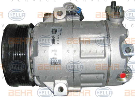 Kompressori, ilmastointilaite HELLA 8FK 351 134-591