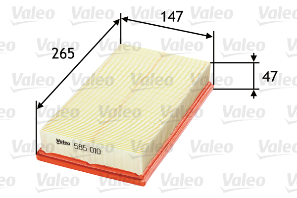 Ilmansuodatin VALEO 585010