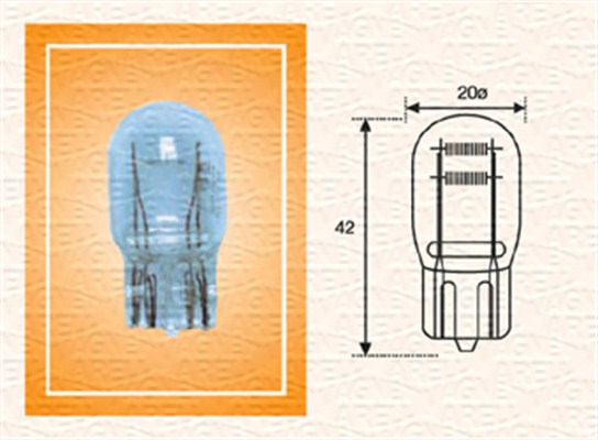 Takavalo, polttimo MAGNETI MARELLI 002052400000