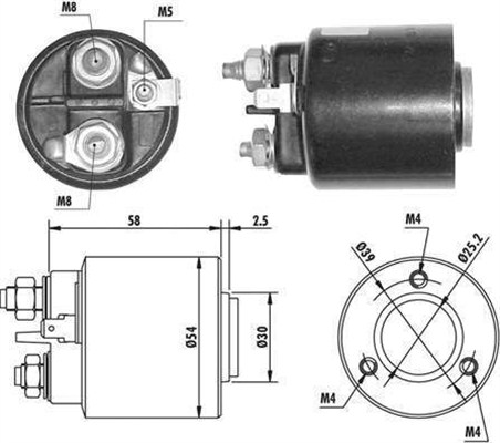 Magneettikytkin, käynnistin MAGNETI MARELLI 940113050061