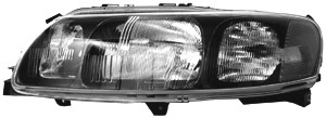 Ajovalo, Vasen, VOLVO V70 II, XC70 CROSS COUNTRY, 8662932, 8693565
