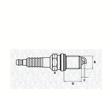 Sytytystulppa MAGNETI MARELLI 062000782304