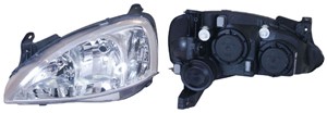 Ajovalo, Vasen, OPEL COMBO Skåp/stor limousine, COMBO Tour, CORSA C, CORSA C Skåp/halvkombi, 12 16 161, 13195923, 93185145