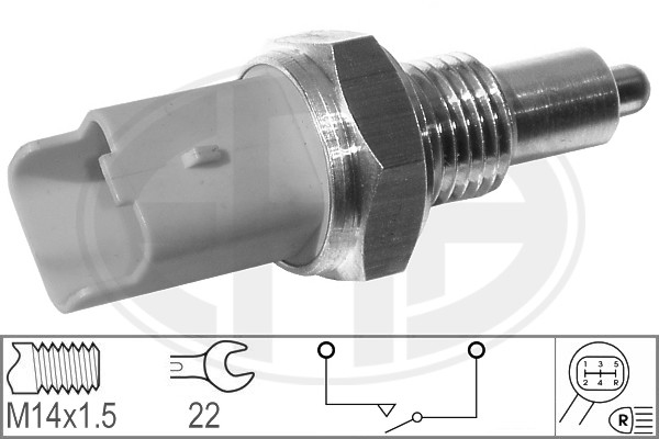 Kytkin, peruutusvalo ERA 330513