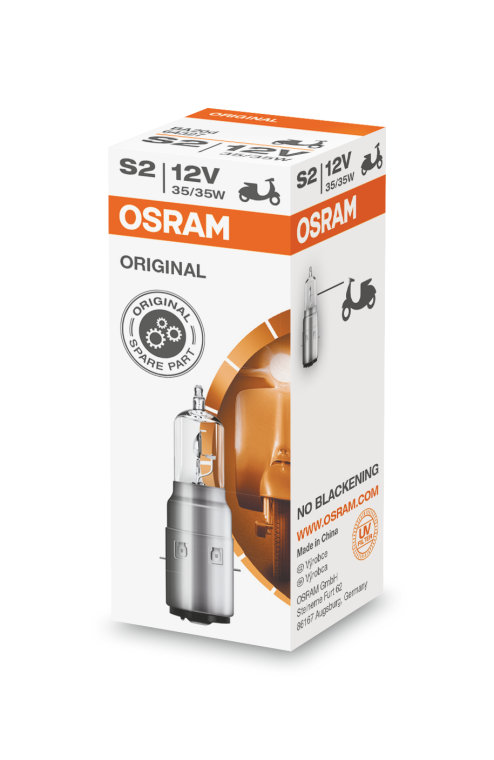 Halogeeni poltin OSRAM ORIGINAL LINE 12V S2 35W
