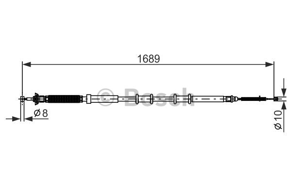 Käsijarruvaijeri BOSCH 1 987 477 975