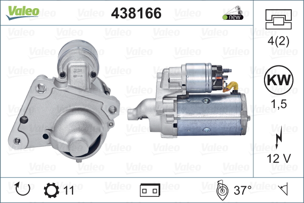 Startteri VALEO 438166