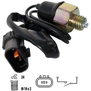 Kytkin, peruutusvalo, HYUNDAI i10, i20, KIA PICANTO, RIO III, RIO Sedan III, 9386002501, 9386002510