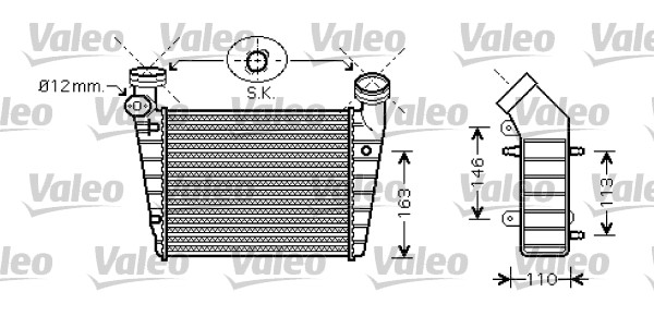 Välijäähdytin VALEO 818720