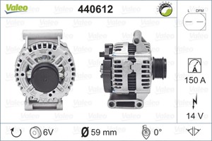 Laturi, CITROËN,FIAT,FORD,PEUGEOT, 1372736, 1374171, 1404791, 1581842, 1581843, 1606427480, 1712779, 1747021, 1762862, 5705EA, 5705-EA,