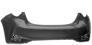 Puskuri, eteen, Takana, TOYOTA YARIS, 52159 0U921