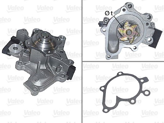 Vesipumppu VALEO 506536