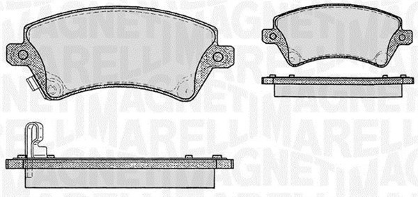 Jarrupalasarja, levyjarru MAGNETI MARELLI 363916060408