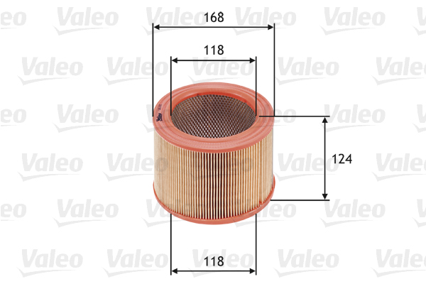 Ilmansuodatin VALEO 585621