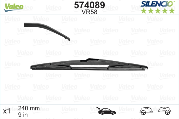 Wiper Blade VALEO 574089