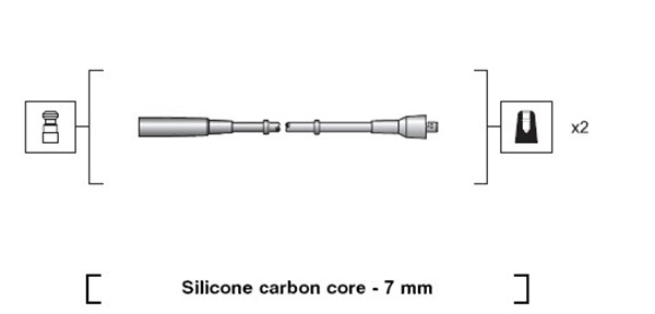 Sytytysjohtosarja MAGNETI MARELLI 941318111205