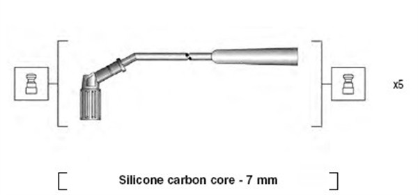 Sytytysjohtosarja MAGNETI MARELLI 941085170569