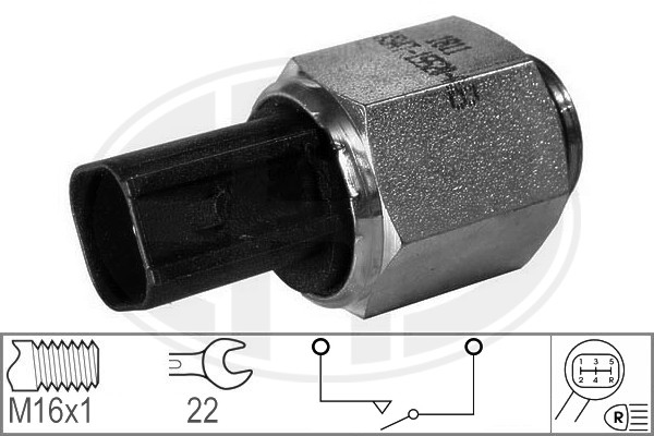 Kytkin, peruutusvalo ERA 330593