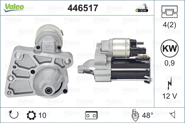 Startteri VALEO 446517