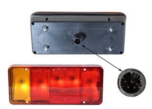 Takavalo, Vasen, IVECO DAILY Flak/chassi III, 500356783