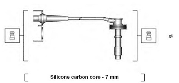 Sytytysjohtosarja MAGNETI MARELLI 941215150800