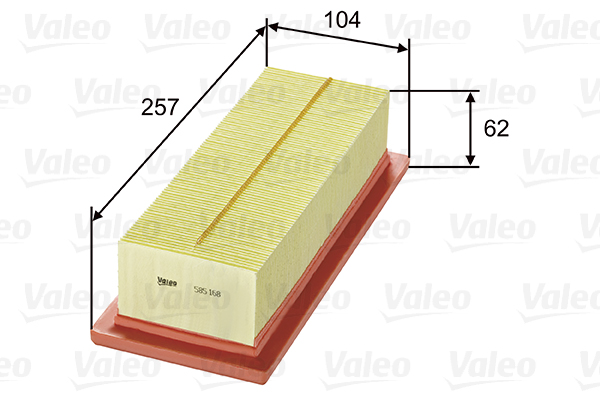 Ilmansuodatin VALEO 585168