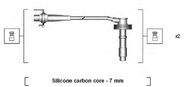 Sytytysjohtosarja MAGNETI MARELLI 941215240807