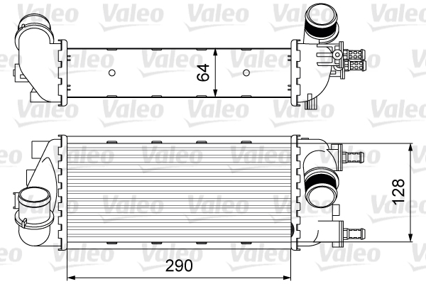 Välijäähdytin VALEO 818585