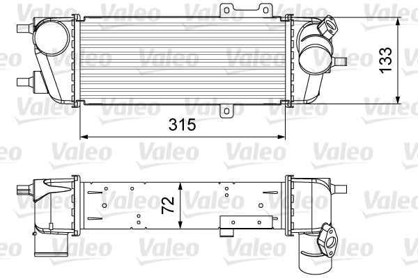 Välijäähdytin VALEO 818361