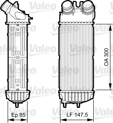 Välijäähdytin VALEO 817706