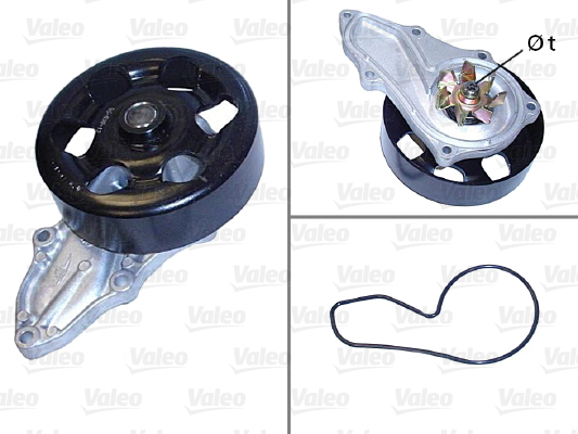 Vesipumppu VALEO 506925