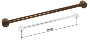 Tukivarsi, pyöräntuenta, Taka-akseli, molemminpuolinen, TOYOTA CARINA E, CARINA E Sedan, CARINA E Sportswagon, 48710 05030, 48710 20230