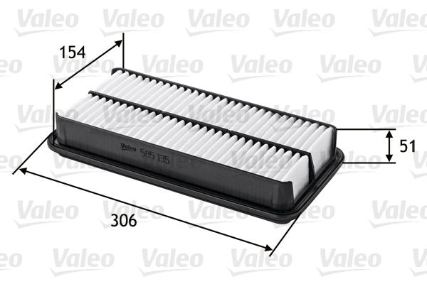 Ilmansuodatin VALEO 585135