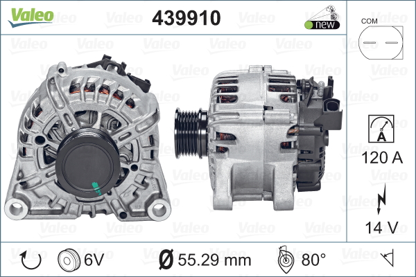 Laturi VALEO 439910