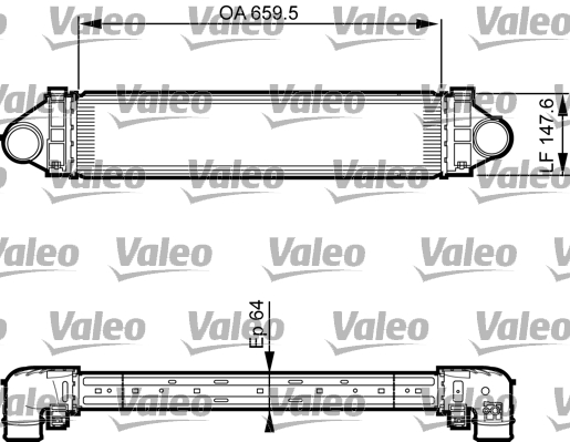Välijäähdytin VALEO 818238